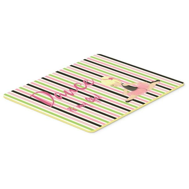 Multicolor Carolines Treasures Ballet Dance Stripes Blonde Kitchen or Bath Mat 24x36 24Hx36W Multicolor Carolines Treasures Ballet Dance Stripes Blonde Kitchen or Bath Mat 24x36 24Hx36W